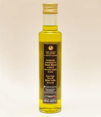 Condimento aromatizzato al Tartufo Bianco a base di Olio Extra Vergine di Oliva