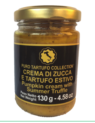 Crema di zucca e tartufo estivo
